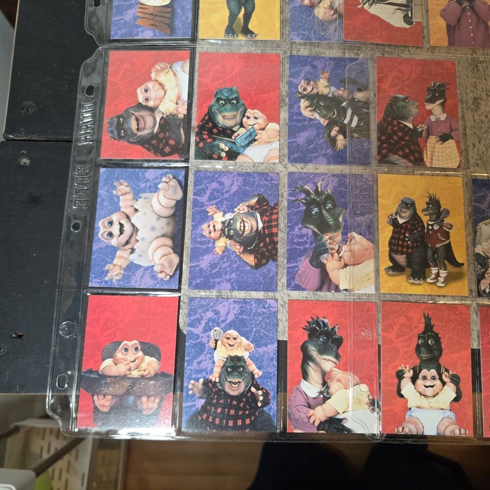 1992 Pro Set Dinosaurs Full Set 1-50 Plus 10 Puzzle Cards And 5 Trivia Cards - Picture 8 of 10
